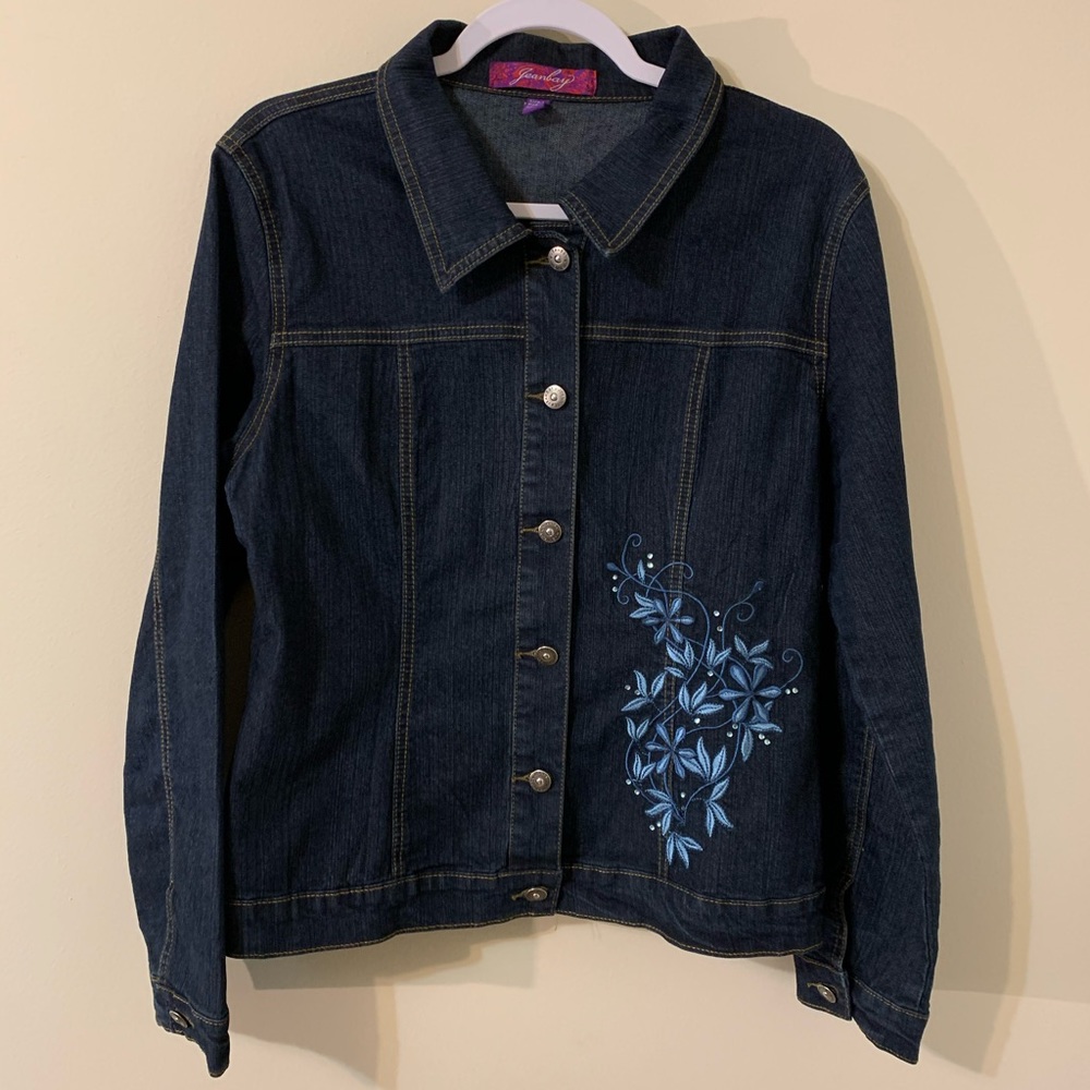 Jean Jacket by Jean Bay, Size: Large